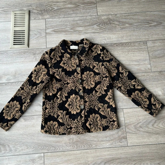 Vintage Studio  Works Floral Tapestry Jacket - Picture 4 of 14